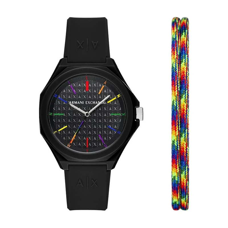 Armani Exchange Watch for Women, Quartz Movement and 40mm Case Size with Stainless Steel, Leather or Silicone Strap
