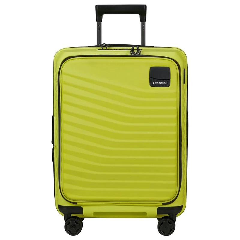 Samsonite Intuo - Spinner S, Expandable Hand Luggage, 55 cm, 42/48 L, Green (Lime)