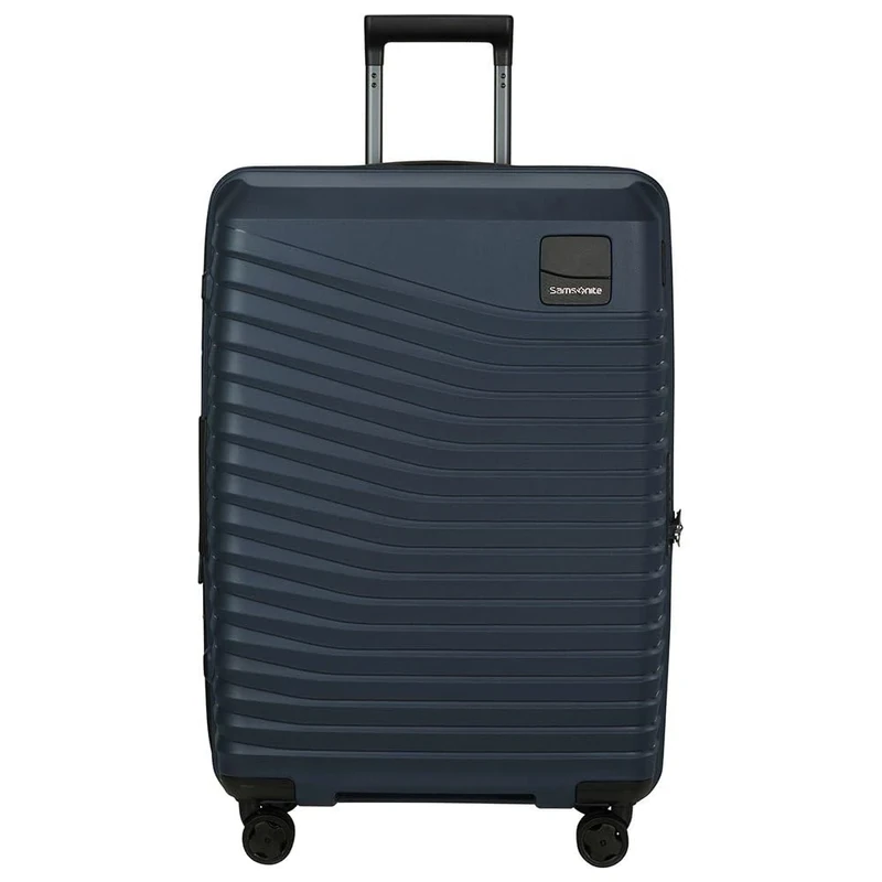 Samsonite Intuo - Spinner M, Expandable Suitcase, 69 cm, 79/87 L, Blue (Blue Nights)
