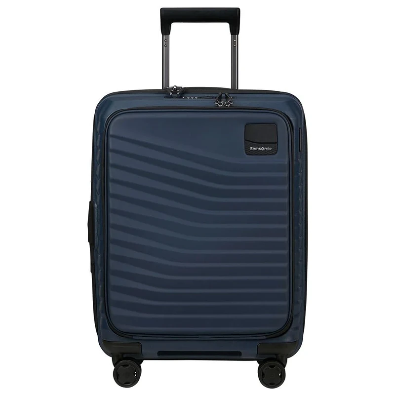 Samsonite Intuo - Spinner S, Expandable Hand Luggage, 55 cm, 42/48 L, Blue (Blue Nights)