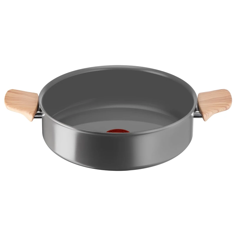 Lagostina Vivissima Non-Stick Semi-Deep Casserole Dish with Two Handles, Ceramic Coating, Fast Heating and Uniform Cooking, Suitable for All Heat Sources Including Induction