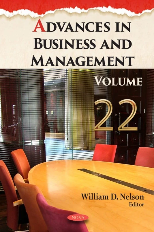 Advances in Business and Management. Volume 22 (Advances in Business and Management Series)