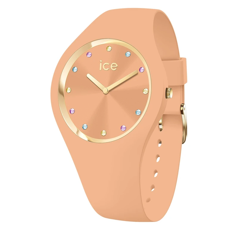 ICE-WATCH - ICE Cosmos Apricot - Women's Wristwatch with Plastic Strap - 022362 (Small +)