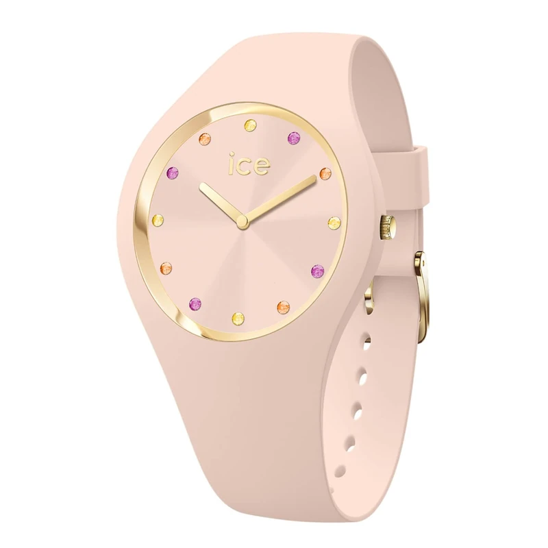 ICE-WATCH - ICE Cosmos Light Peach - Women's Wristwatch with Plastic Strap - 022458 (Small +)