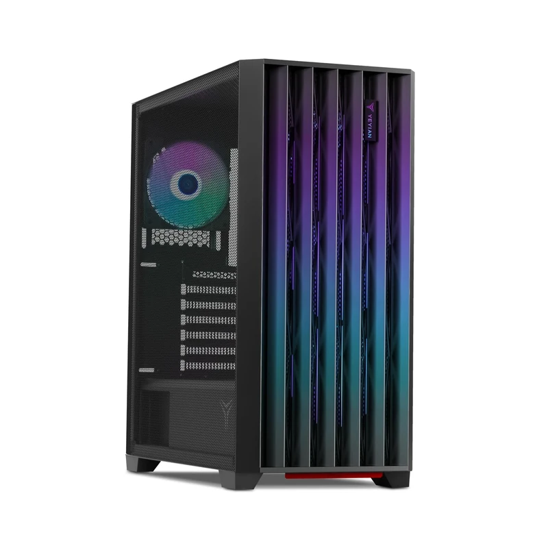 Yeyian Gaming Phoenix Mid-Tower PC Case with Iron Mesh - SKU: YCM-APPHO-02
