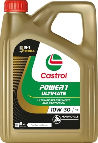 Castrol POWER1 ULTIMATE 4T 10W-30 Motorcycle Oil 4L