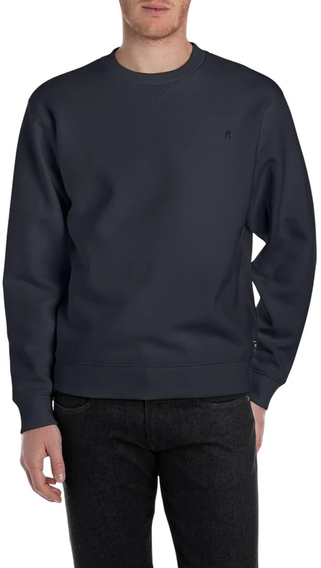 Replay Men's M3102 Sweatshirt, 067 Night Blue, 3XL