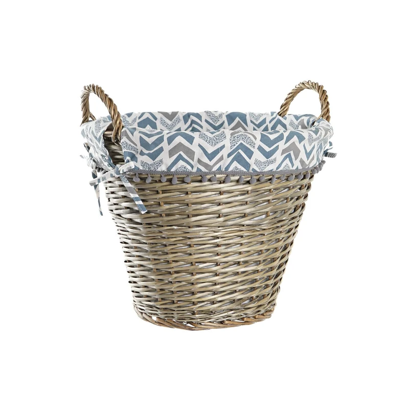 Mimbra Polyester Basket 44 x 44 x 42 cm White