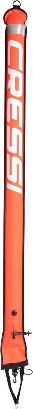 Cressi Marker Elite Buoy Orange 180 cm - Diving Marking Buoy for Surface Marking, Orange, 180cm, Adult Unisex