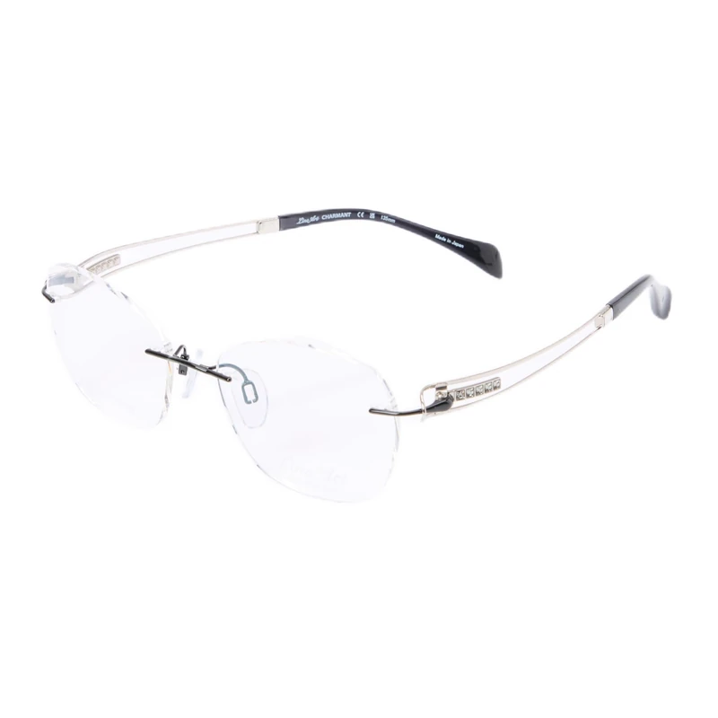 Charmant CH Line Art 2174 Eyewear Frames - Black/Black