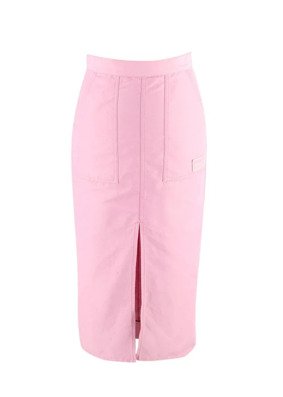 Marni Pre-Loved Bubblegum Pink Midi Pencil Skirt