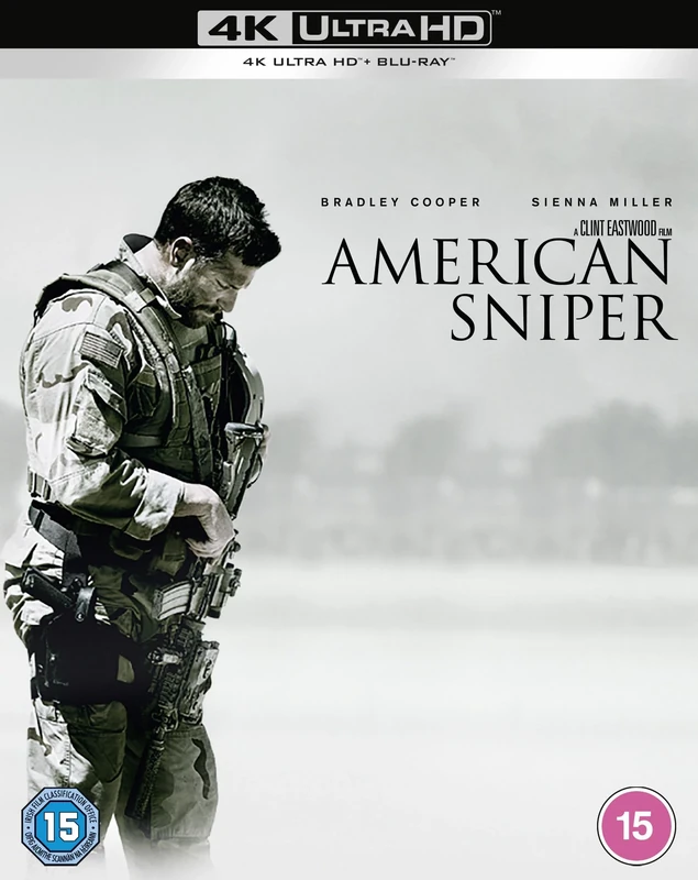American Sniper 10th Anniversary Ultimate Collector's Edition with Steelbook [4K Ultra HD] [2014] [Blu-ray] [Region Free]
