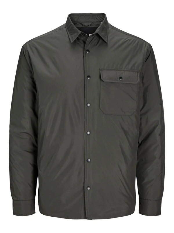 JACK&JONES Men's RDDBANKS Light Jacket SN Jacket, Peat, XL, Peat, XL - Image 1