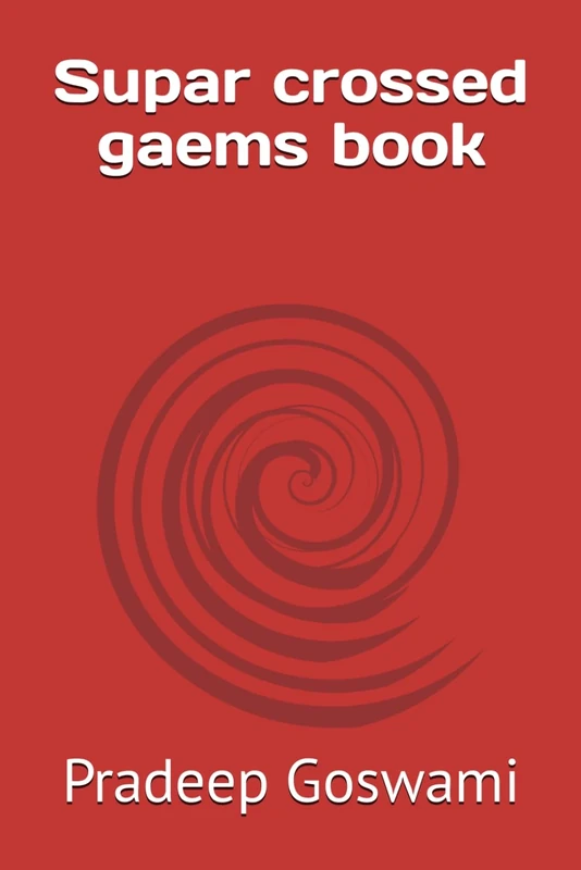 Supar crossed gaems book - Image 1
