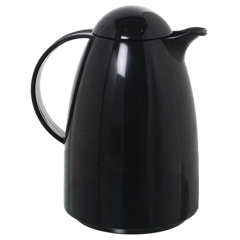 Jarra Thermo Black Polypropyl Vidro 1L, Free of BPA_19 x 16 x 24 cm