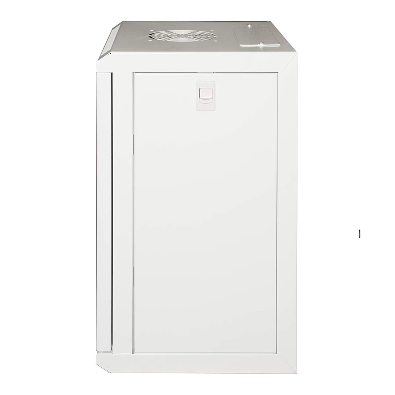 Connetto - Rack cabinet 10" 9 units in grey steel with opening sides - Image 1