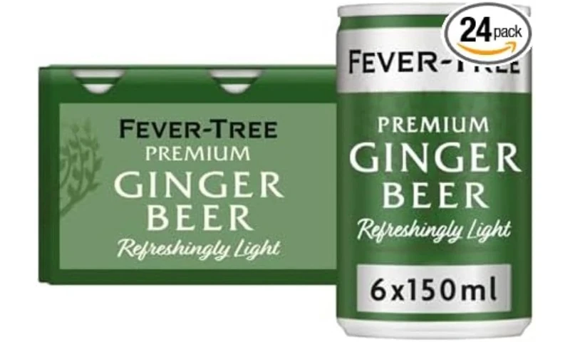 Fever-Tree Refreshingly Light Ginger Beer 24x150ml