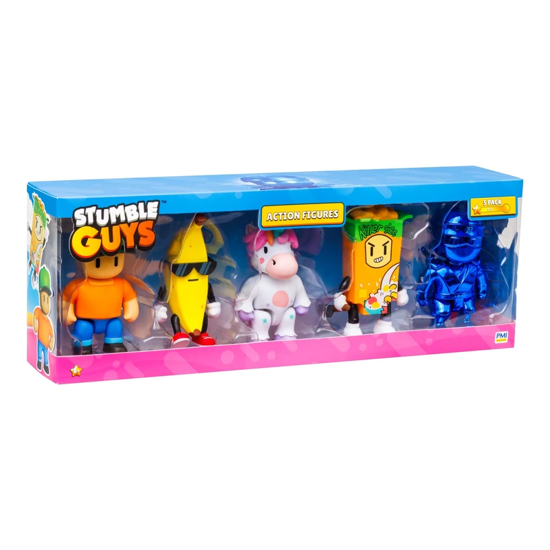 Stumble Guys Action Figures 5-pack Window Box