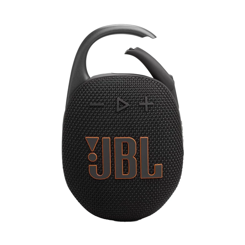 JBL Clip 5 Ultra-Portable Bluetooth Speaker with Integrated Carabiner, Big JBL Pro Sound, PlaytimeBoost, Waterproof Design and 12-Hour Playtime, Black