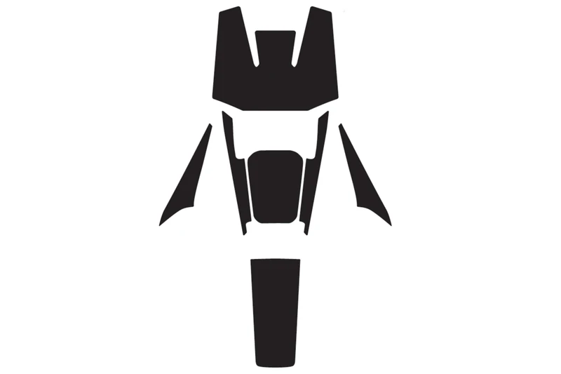 Puig 21757N Tankpad Scooter Scratch Saver Black