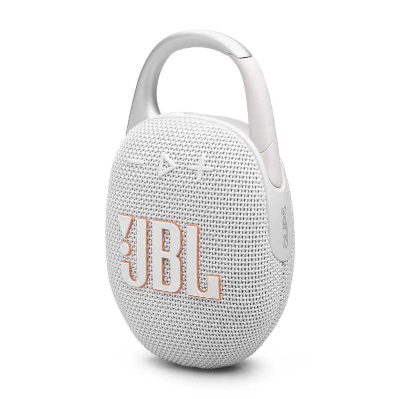 JBL Clip 5 Ultra-Portable Bluetooth Speaker with Integrated Carabiner, Big JBL Pro Sound, PlaytimeBoost, Waterproof Design and 12-Hour Playtime, Grey