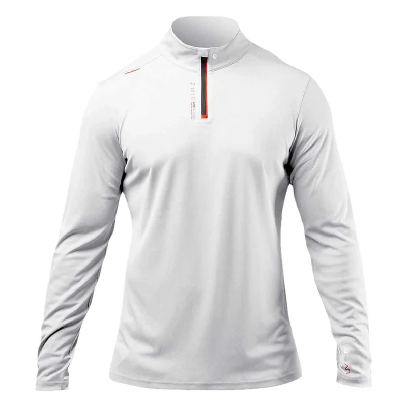 DISMARINA PLASTIMO Other Nuevo 2024-UVActive 1/4 Zip L/S Top WHT m-XL 70261, Multicoloured, One Size