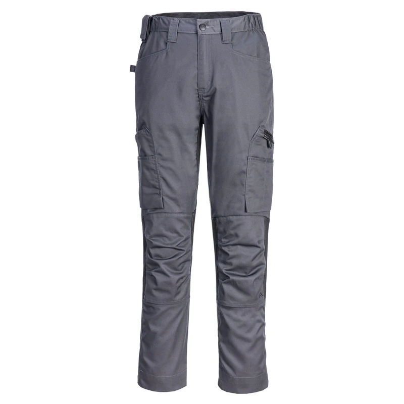 Portwest CD881 WX2 Eco Stretch Trade Trousers Multi Pocket Metal Grey