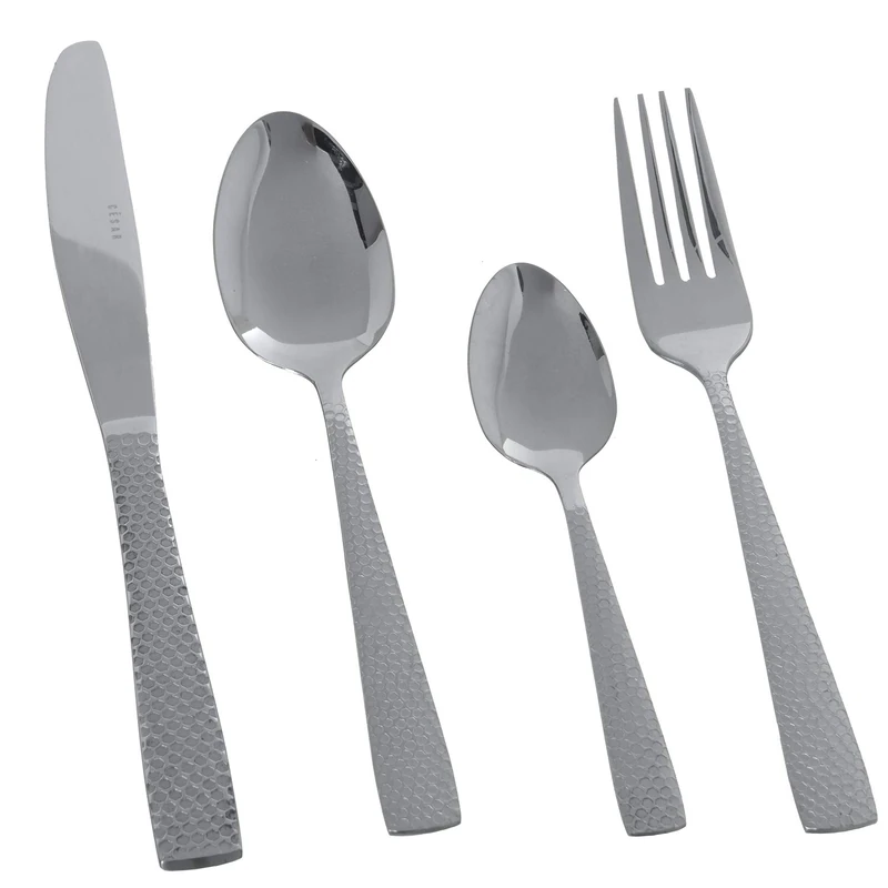 Set of 24 Stainless Steel Cubiertos 18/10 Brilliololympia Apto para LavavaJillas - Image 1
