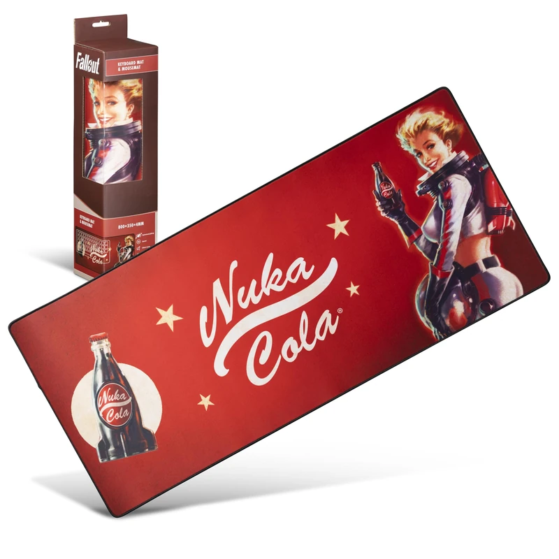 DEV PLUS Nuka Fallout Girl Gaming Mat 80X35Cm - Image 1