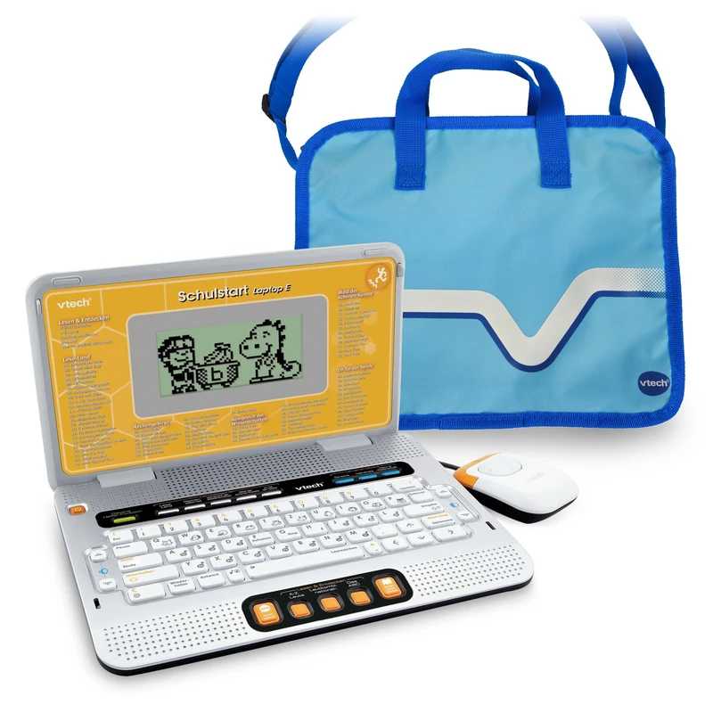 School Start Laptop with Carry Bag Blue