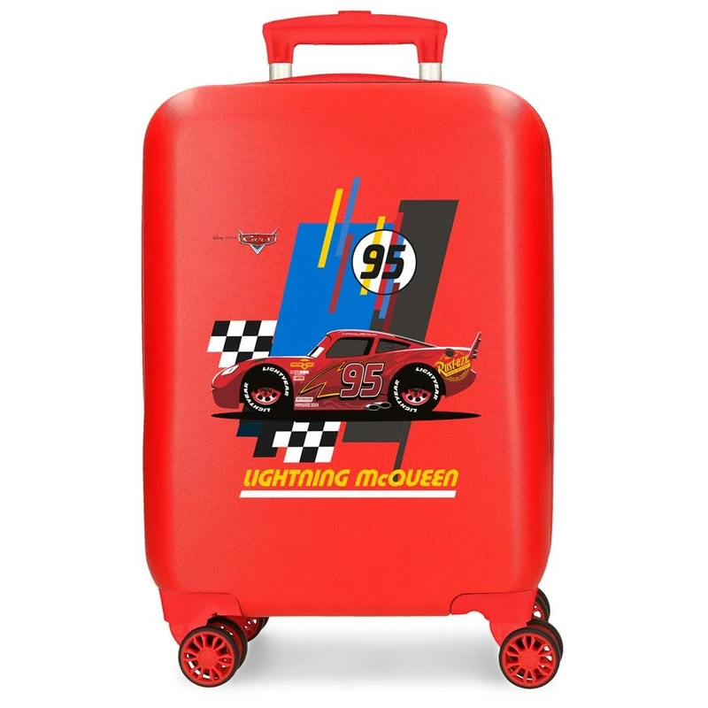 Disney Cars Lightning McQueen Cabin Suitcase, Lightning Red, Cabin Suitcase