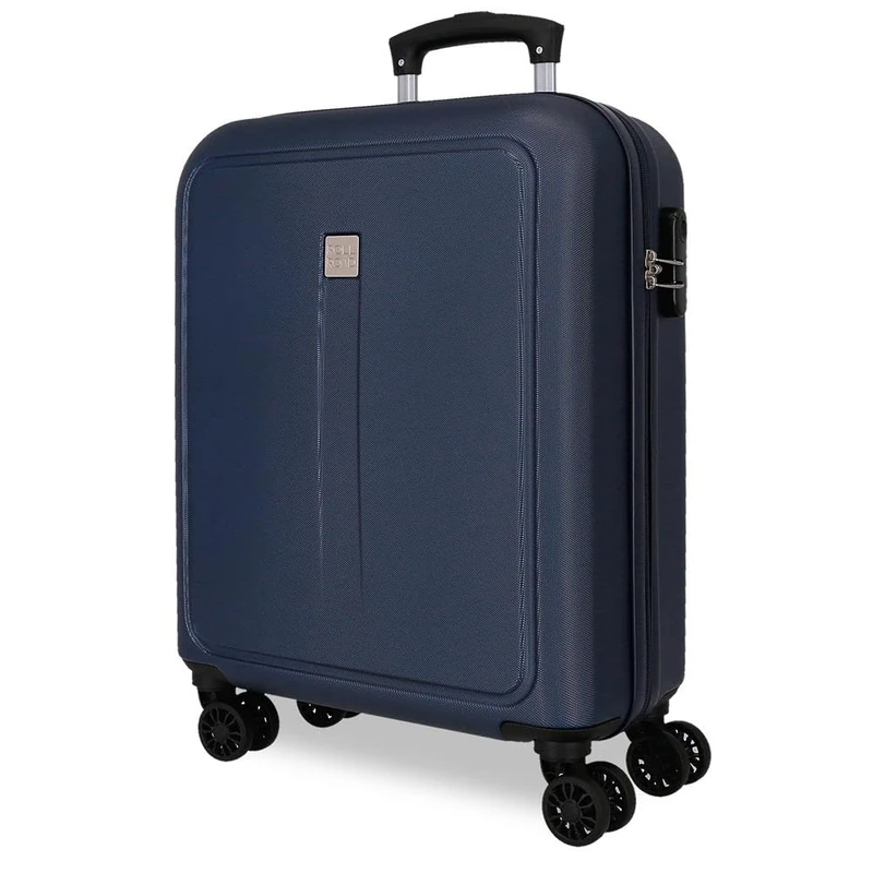 Roll Road Cambodia Cabin Suitcase, Marine, 40x55x20 cms, Suitcase