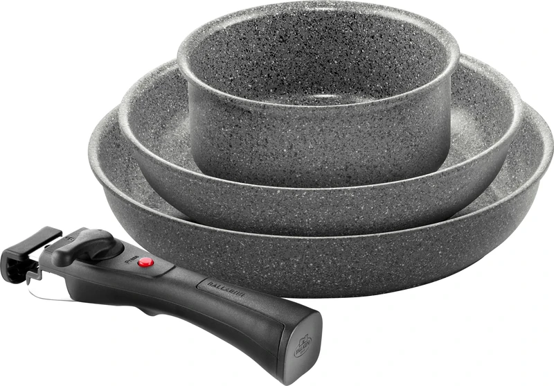 BALLARINI,Torre,Frying pan Set,4pcs, 16cm + 24cm + 28cm