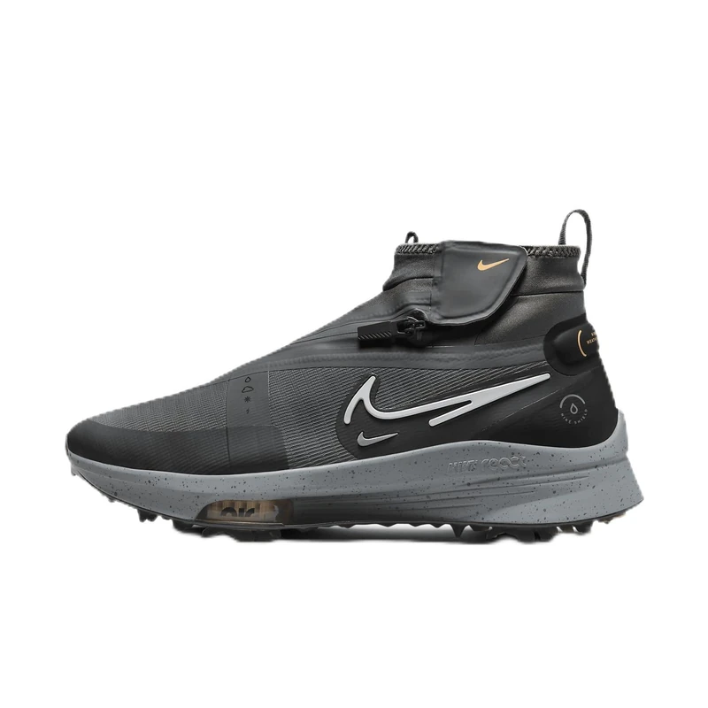 Nike Men's AIR Zoom Infinity Tour Next Shield Sneaker, Grey White Blac, 8 UK