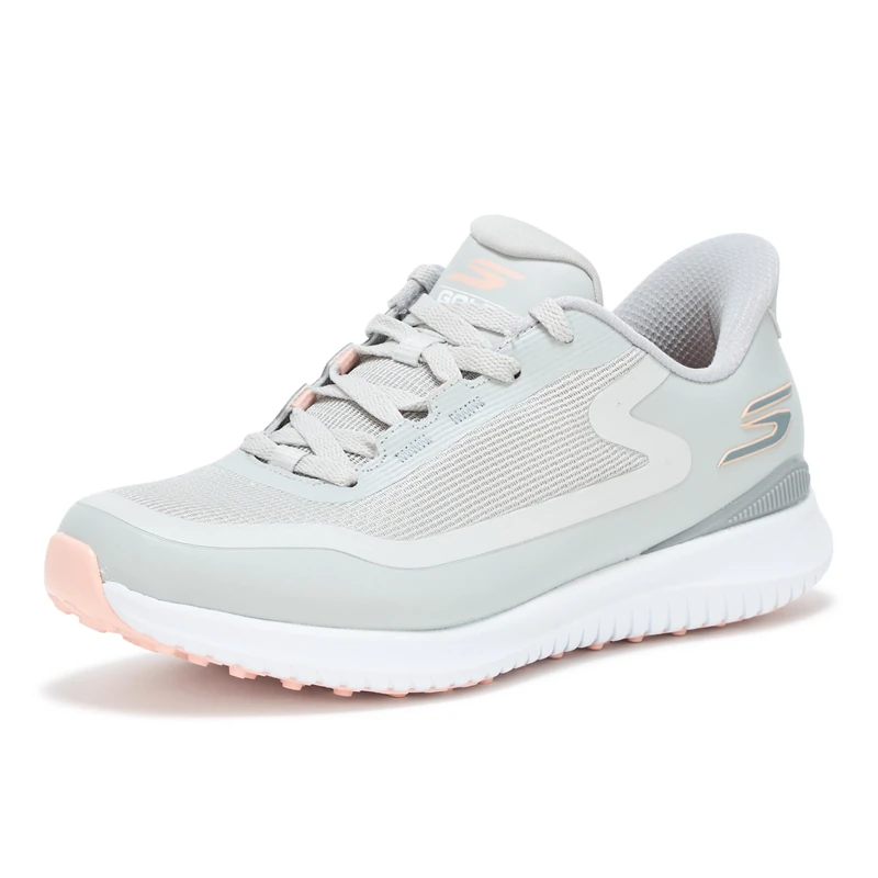 Skechers Slip-ins: GO Golf Flight Sneakers for Women - Breathable Mesh, Spikeless Traction Grey
