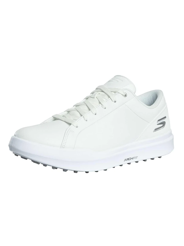 Skechers Men's GO Golf Drive 6 Sneaker, White, 10.5 UK