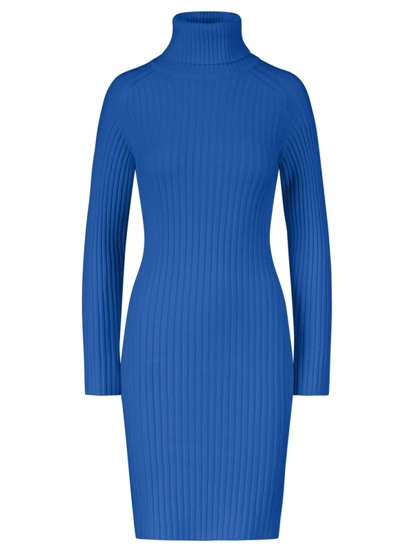 ApartFashion Women's Apart Knit Dress Casual, Royal Blue, 8