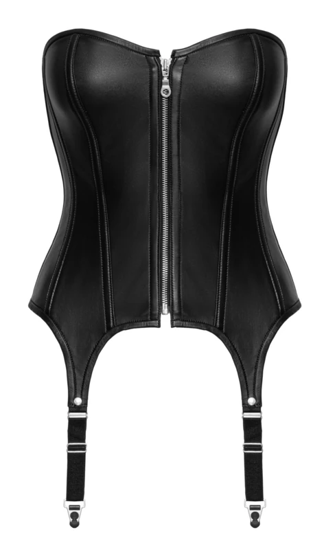 Zado Women's Leather Corset Black S