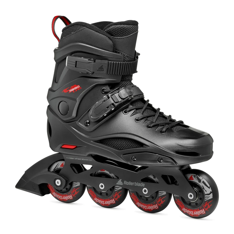 ROLLERBLADE Rb 80, Color: Black/Red, Size: 10 (07400500741-10) - Image 1