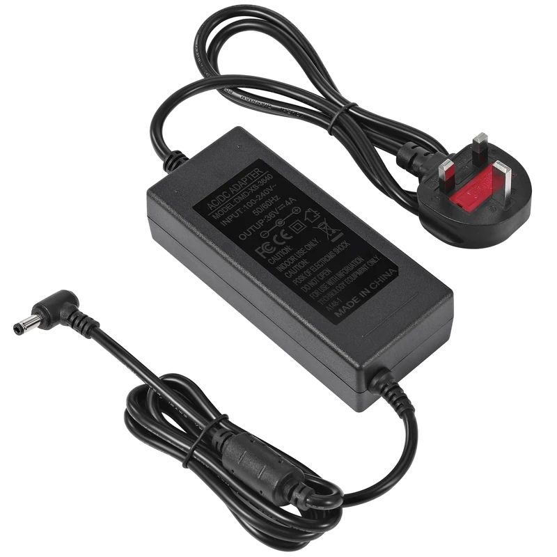 36V 4A 144W Power Supply Adapter 100-240V AC to DC 36 Volt 4Amp Power Adapter 5.5mm x 2.5mm/2.1mm DC Output Jack 36V Volt AC Power Supply for LED Lights LED Driver CCTV Security System Inkjet Printer