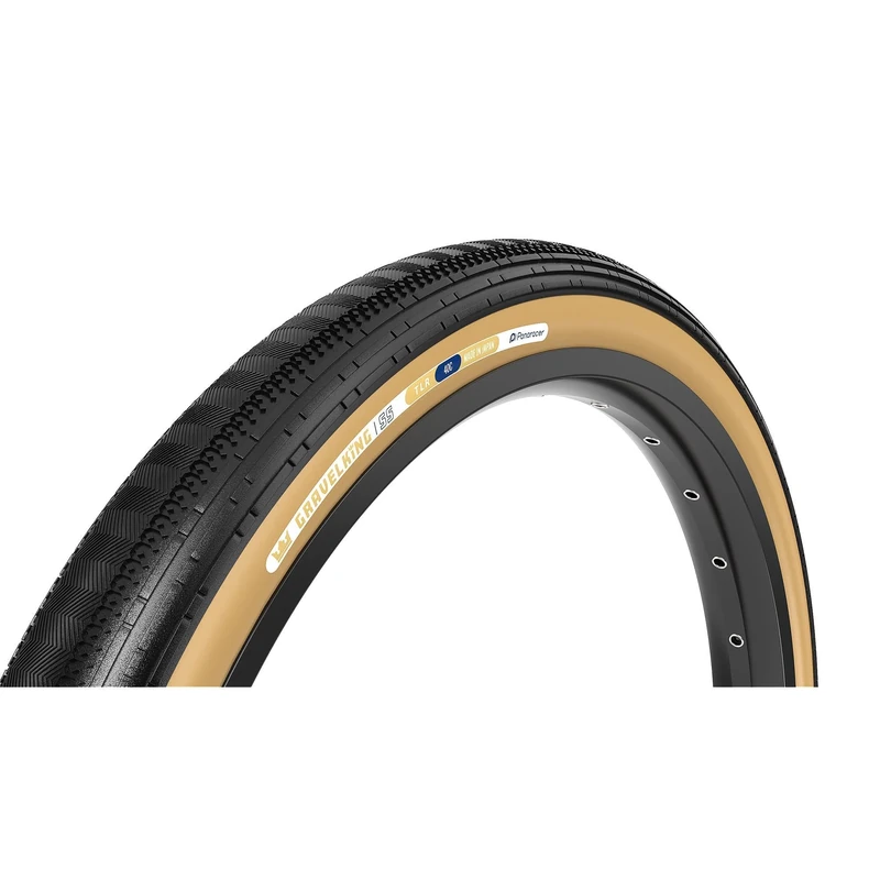 Panaracer Gravelking Semi Slick TLR Tubeless Ready Folding Gravel Bike Tyres 700c | Fast-Rolling SS with ZSG Compound & TuffTex Casing | Enhanced Control on Rough Road & Fire Trails | 700x30c Tyres