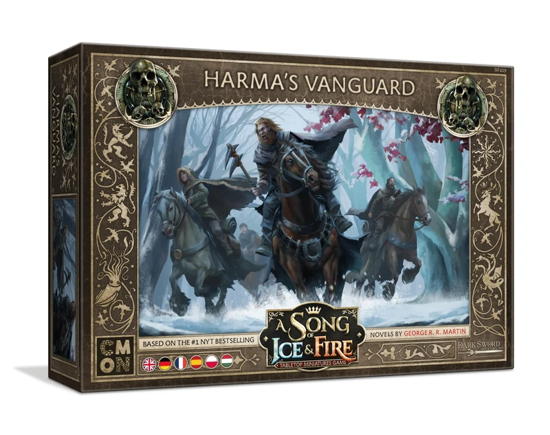 CMON, A Song of Ice & Fire - Harma's Vanguard (Harmas Vanguard), Expansion, Tabletop, 2 Players, Ages 14+, 45-60 Minutes, German, Multilingual - Image 1