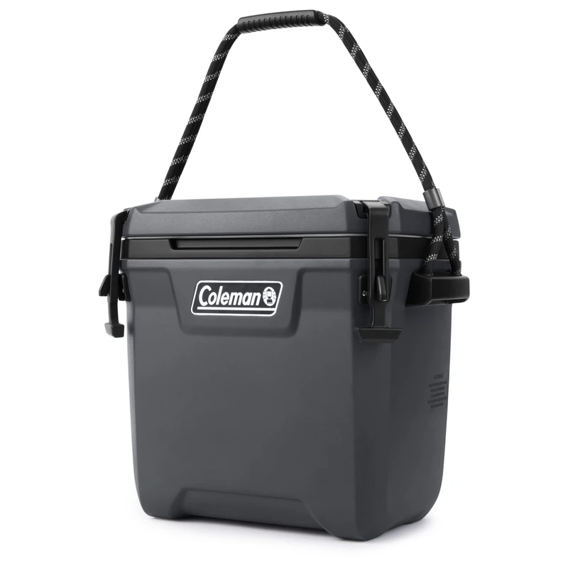 Coleman Convoy 28QT Heavy-Duty Insulated Hard Cooler, 27 L capacity, Keeps Ice for 3 Days, Full foam insulation, Small Durable Portable Cool Ice Box for Rugged Outdoor Use & Jobsites