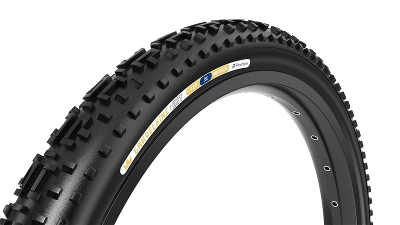 Panaracer Gravelking EXT TLR Tubeless Ready Folding Tyre - ZSG Gravel Compound -Puncture Resistant - Beadlock Technology - 120Tpi TuffTex Casing - Gravel Cycling Tyre
