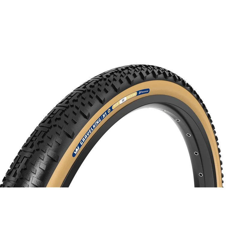 Panaracer Gravelking X1 Plus TLR Tubeless - All-Terrain Performance Gravel Bike Tyres | ZSG Compound & BeadLock Tech | Puncture Proof Suitable for Gravel & Mud | 700x40c Tyres