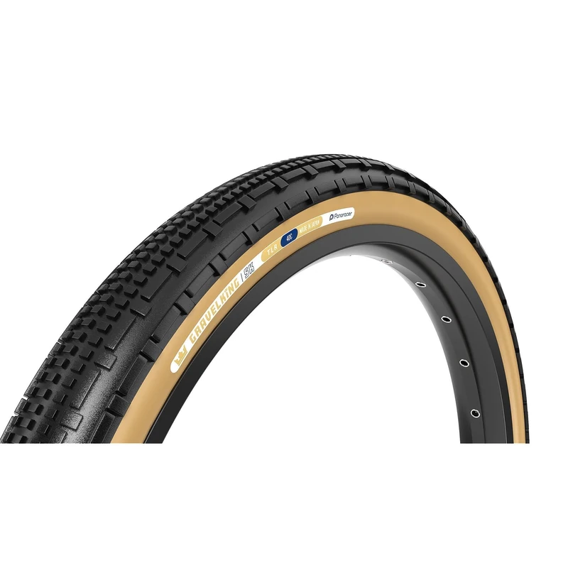 Panaracer Gravelking SK TLR Tubeless Ready Folding Gravel Bike Tyres | ZSG Gravel Compound Bicycle Tyres with Puncture Resistant Beadlock Technology | 120Tpi Tufftex Casing 26 Bike Tyre