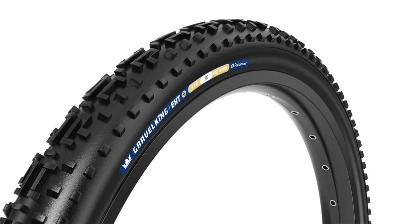 Panaracer Gravelking EXT Plus TLR Tubeless Ready Folding Tyre - ZSG Gravel Compound -Puncture Resistant - Beadlock Technology - 120Tpi TuffTex+ Double Layer Casing - Gravel Cycling Tyre