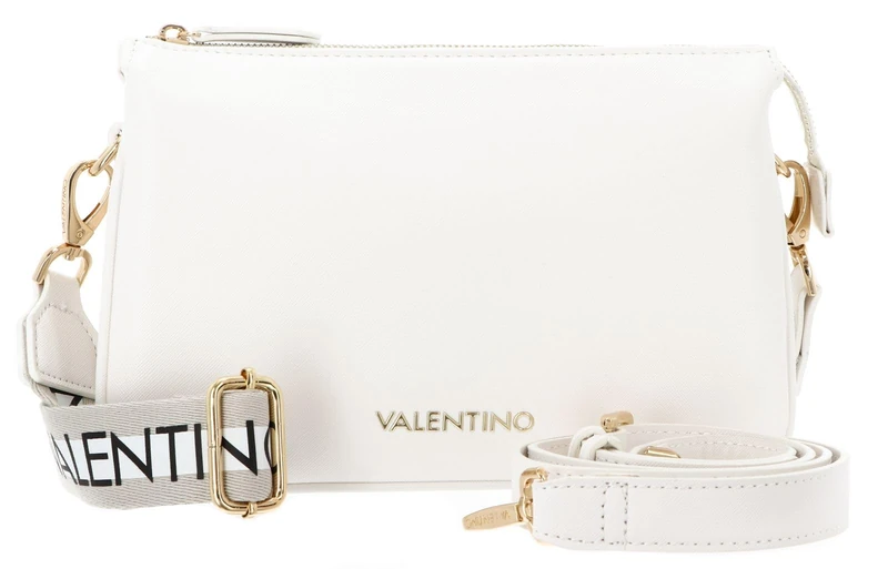Valentino Women's Zero Re Bag, White, TALLA UNICA