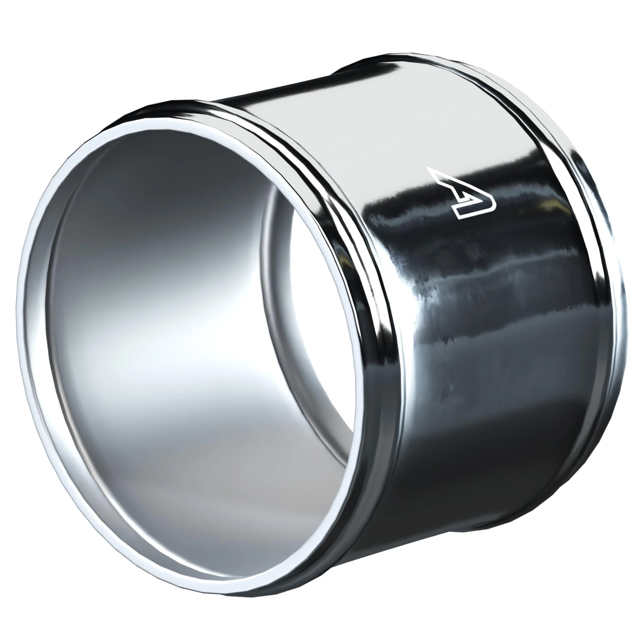 63mm (2.5 Inch) Aluminium Alloy Hose Connector Pipe Joiner 100mm Length Tube Fitting Replacement