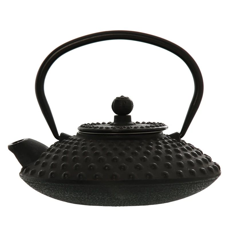 Hierro Teapot 0.5L with Stainless Steel Maple Filter. _6 x 5.5 x 8/13 cm - Image 1